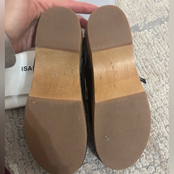 Beautiful Isabel Marant Black Women's Clogs worn once size 7/37 - Picture 5 of 6